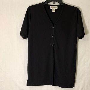 Bloomingdale’s Women Short Sleeves Top